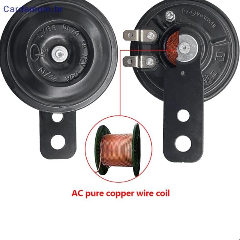 { CARDA } 12 48 60 72V Motocicleta Buzina Elétrica Carro Alto Apito-Falante Motor Bike Dirt Pit Scooter Acessórios De [B