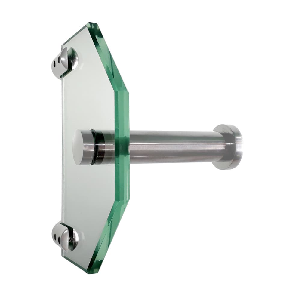 Porta Papel Higiênico - De Vidro - 12x18cm - 8mm