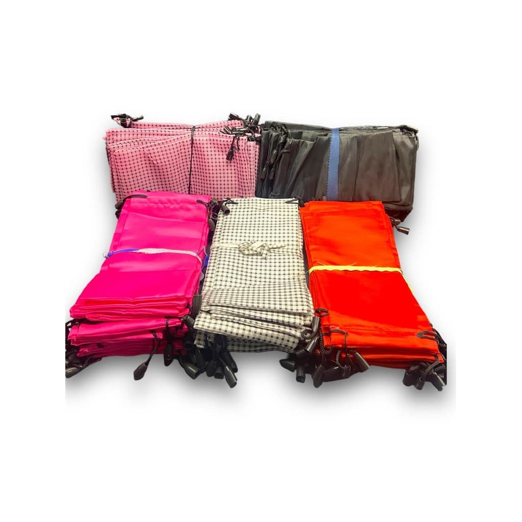 Kit Saquinhos Para Óculos De Sol Ant risco Grau Esportivo Resistente Atacado