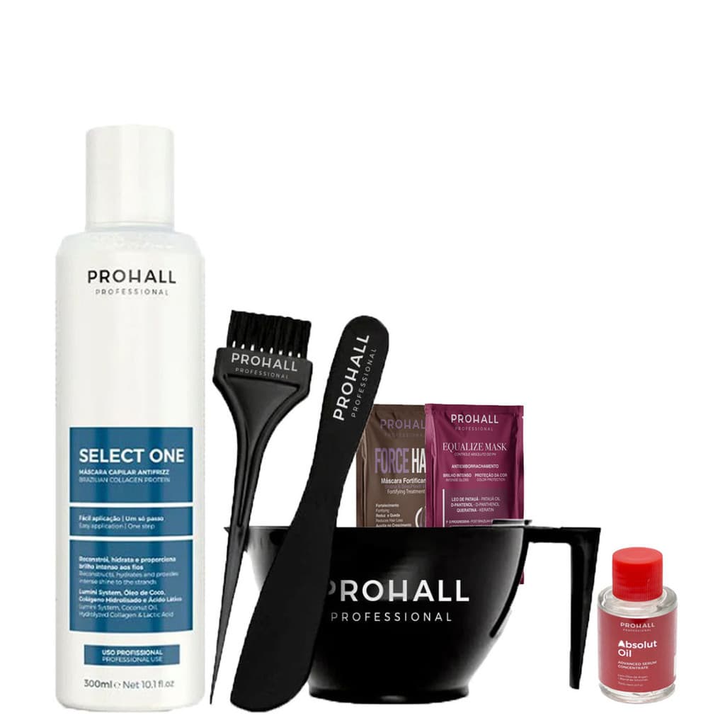 Select One Prohall Escova Orgânica 300ml Original + Brindes