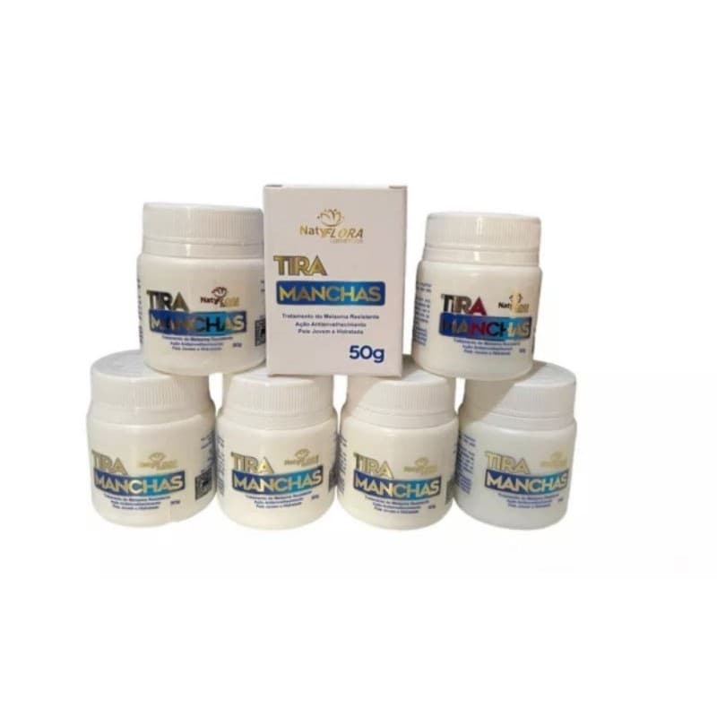pomada clareadora tira manchas natty Unidade