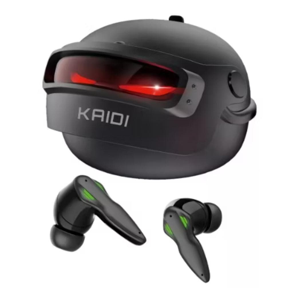 Fone De Ouvido Gamer Bluetooth Kaidi Tws Kd-777 Cor Preto Sem Fio Kaidi Bluetooth