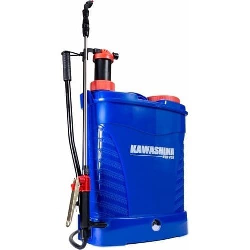 Pulverizador Costal Bateria E Manual Kawashima 20l Pemp20 Bifásico