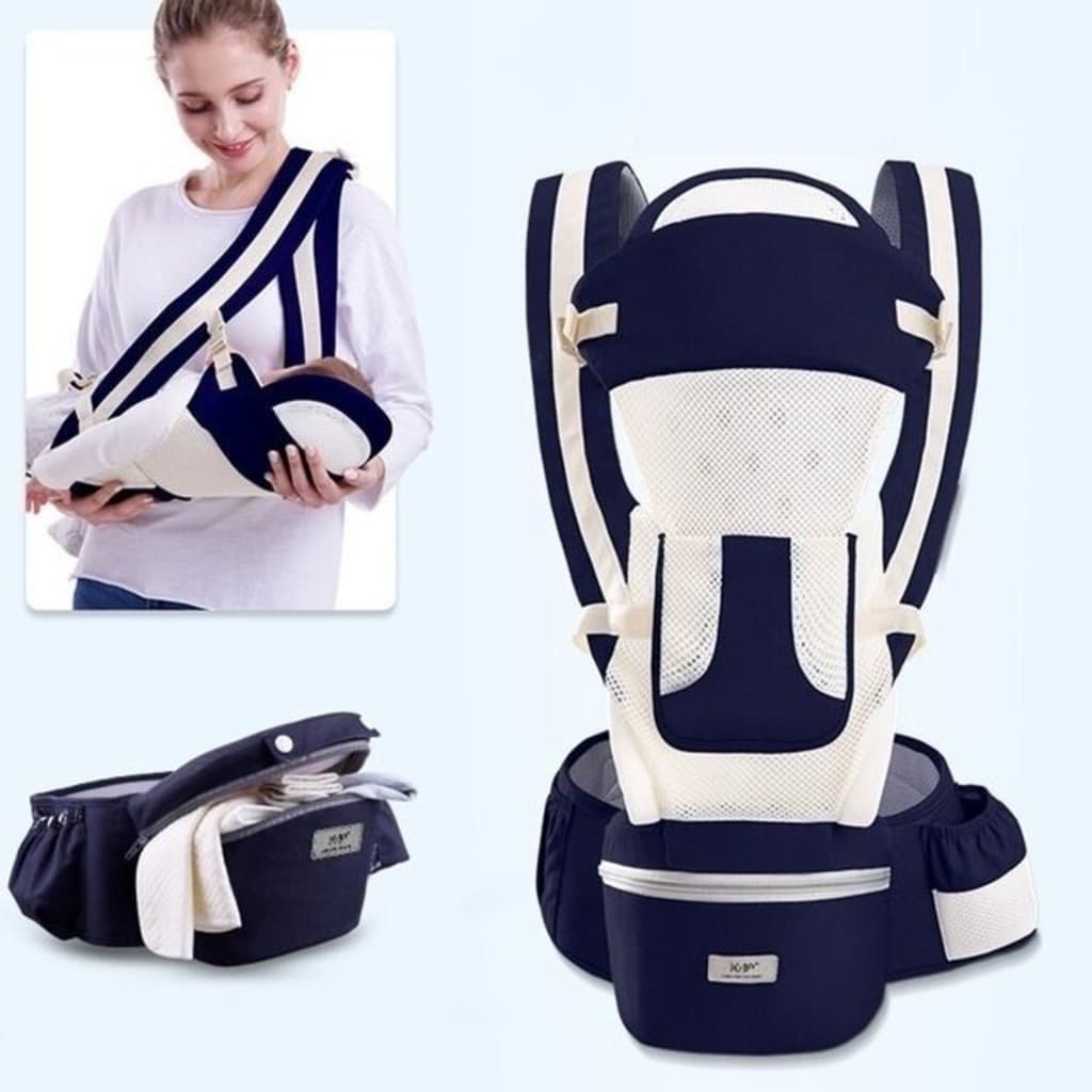 Banco De Cintura Para Bebê Canguru Bebe Passeio Varias Cores Mochila Infantil Hipseat Carrier