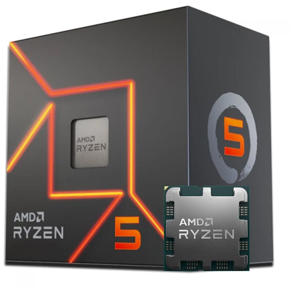 Processador AMD Ryzen 5 8500G, 3.5GHz (5.0GHz Turbo) Com Cooler AMD Wraith Stealth,100-100000931BOX