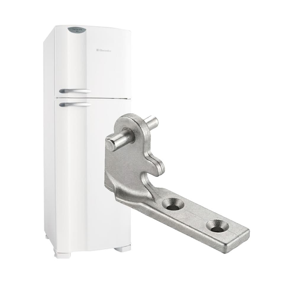 DOBRADIÇA GELADEIRA ELECTROLUX DFW35 DF34 DF34G DF36 DF37 DF38A 65158599 | ORIGINAL