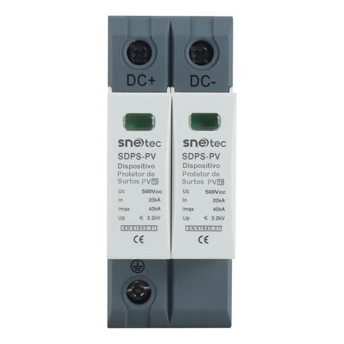 Dps Snetec Protetor De Surtos 20/40ka 500v Dc Cc Solar