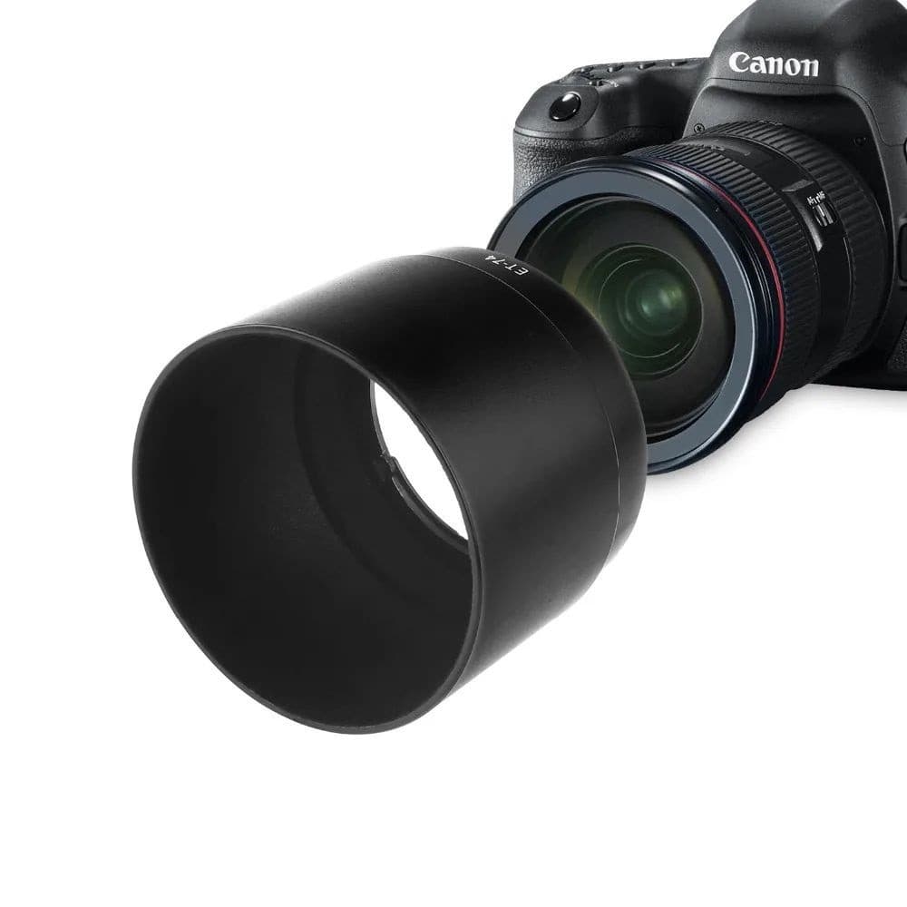 Parasol de Encaixe Lentes Canon ET-74 Para-sol ET74 ATENÇÃO Ler Descrição do Anúncio os Modelos Compatíveis