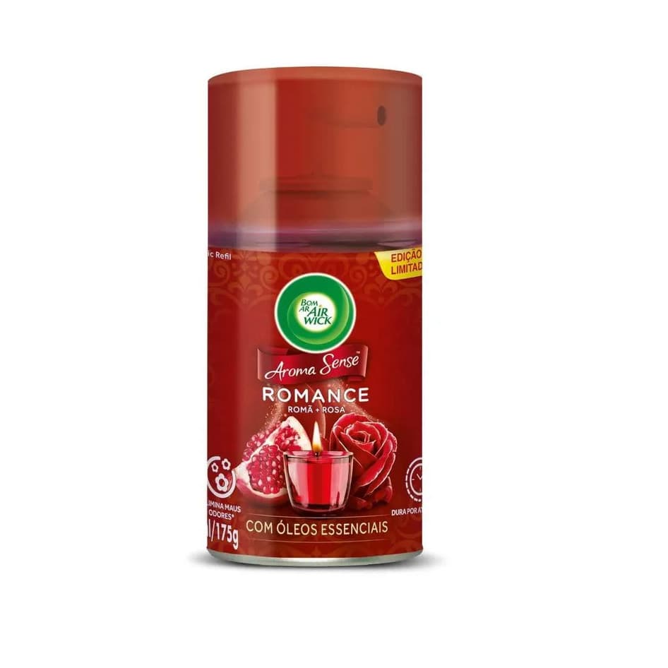 ODORIZADOR BOM AR REFIL FRESHMATIC ROMANCE 250ML 