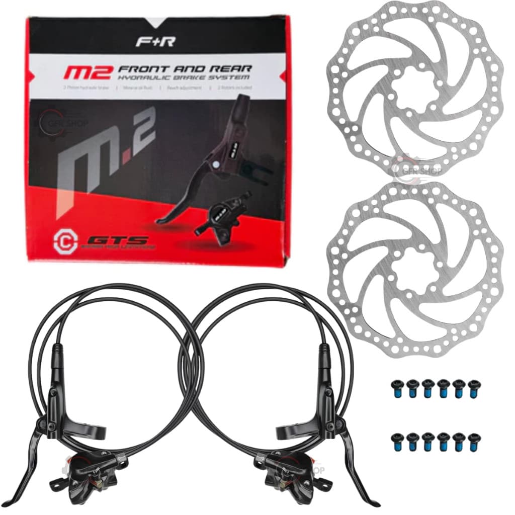 Par De Freio Hidráulico Para Bicicleta GTS Tipo Shimano