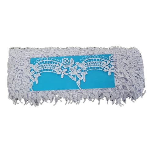 Renda Guipír Guipure Branca Rolo 13,7 Metros Chl591