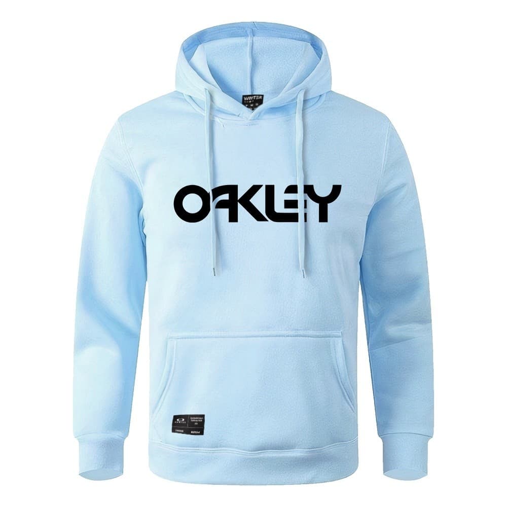 Blusa De Frio Moletom Canguru Logo Estampado Com Capuz Edição Outono/Inverno W0