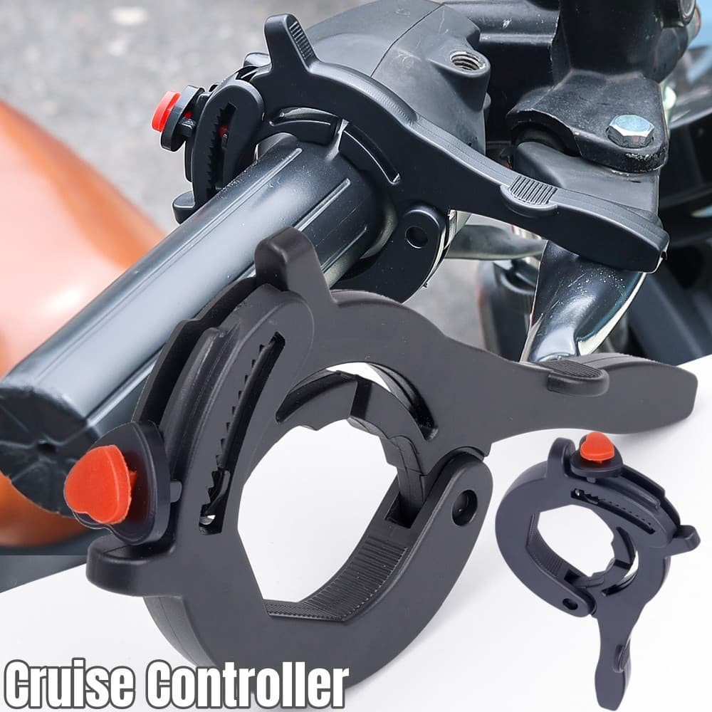 Controlador De Cruzeiro Para Motocicletas-Clipes Auxiliares-Acelerador De Barra De Mão-Universal , Flexível , Antiderrapante-Acessórios Velocidade Constante