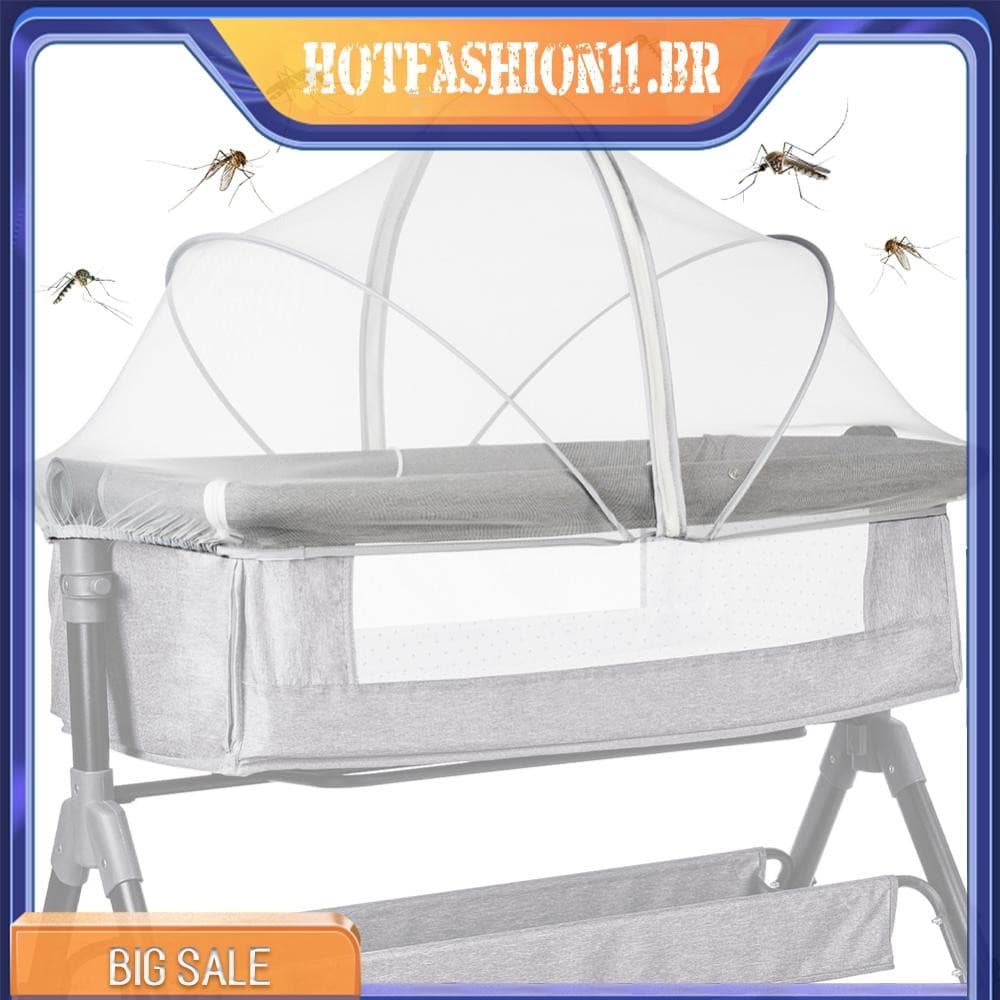 Tenda Mosquiteira Para Bebês , Respirável , Dobrável , Capa Berço , Rede