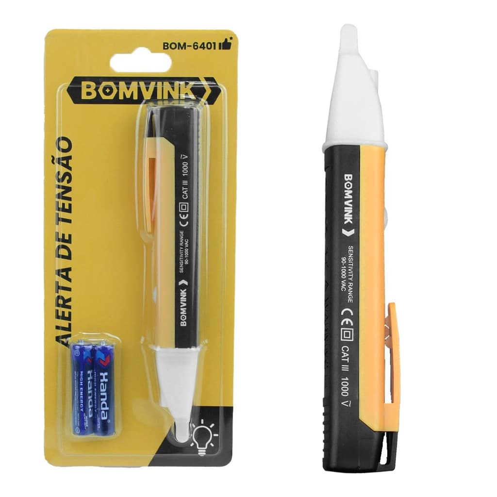 Caneta Detectora de Tensão Alerta Medidor Precisão