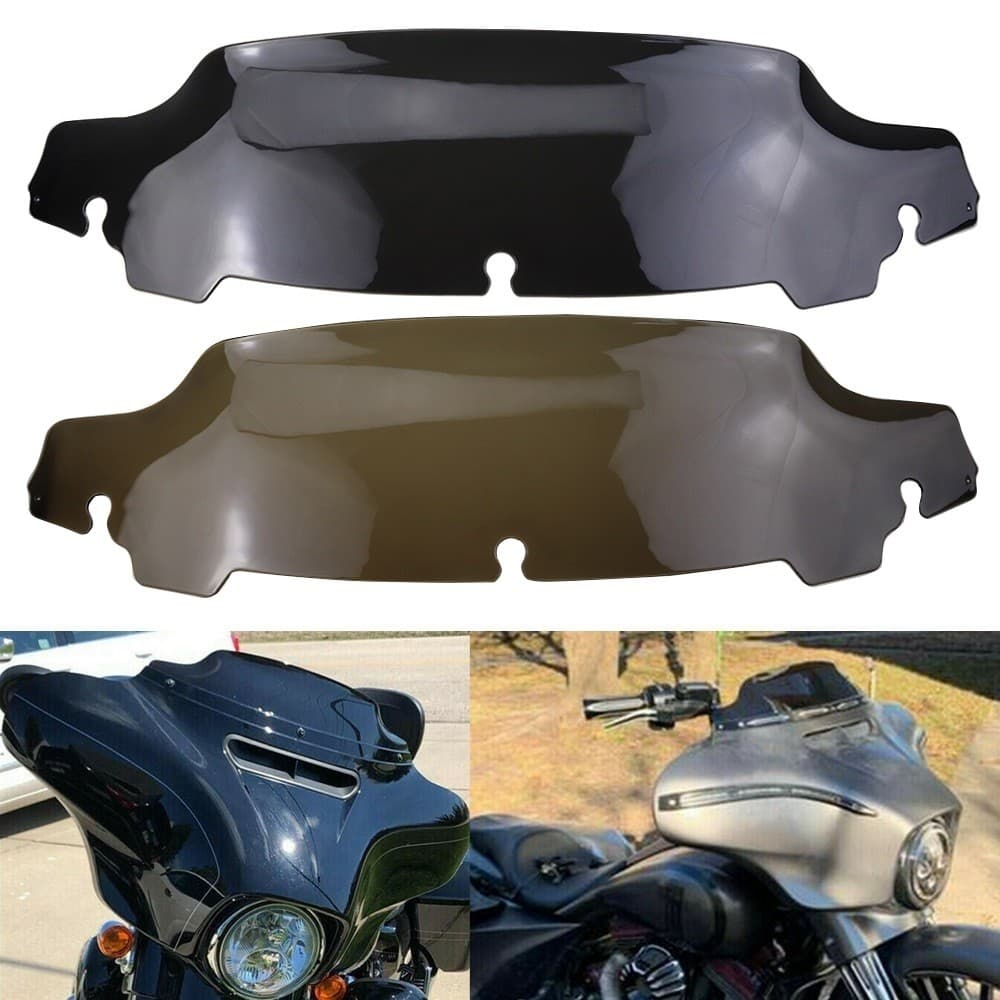 5 " Motocicleta Onda Carenagem Pára-Brisas Capa Para Harley Touring Electra Glide Rua Tri Ultra Limitado 2014-2018