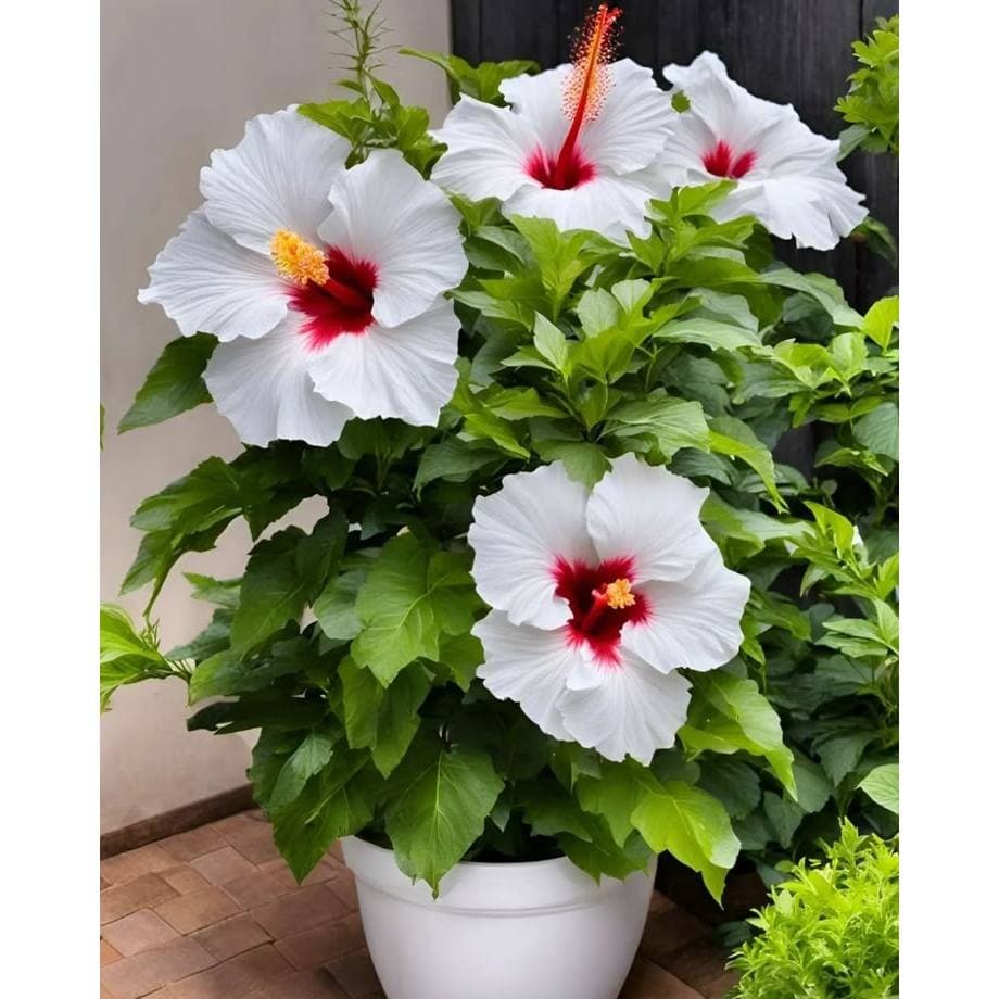 Hibisco Aphrodite – 100 sementes com manual de cultivo. II