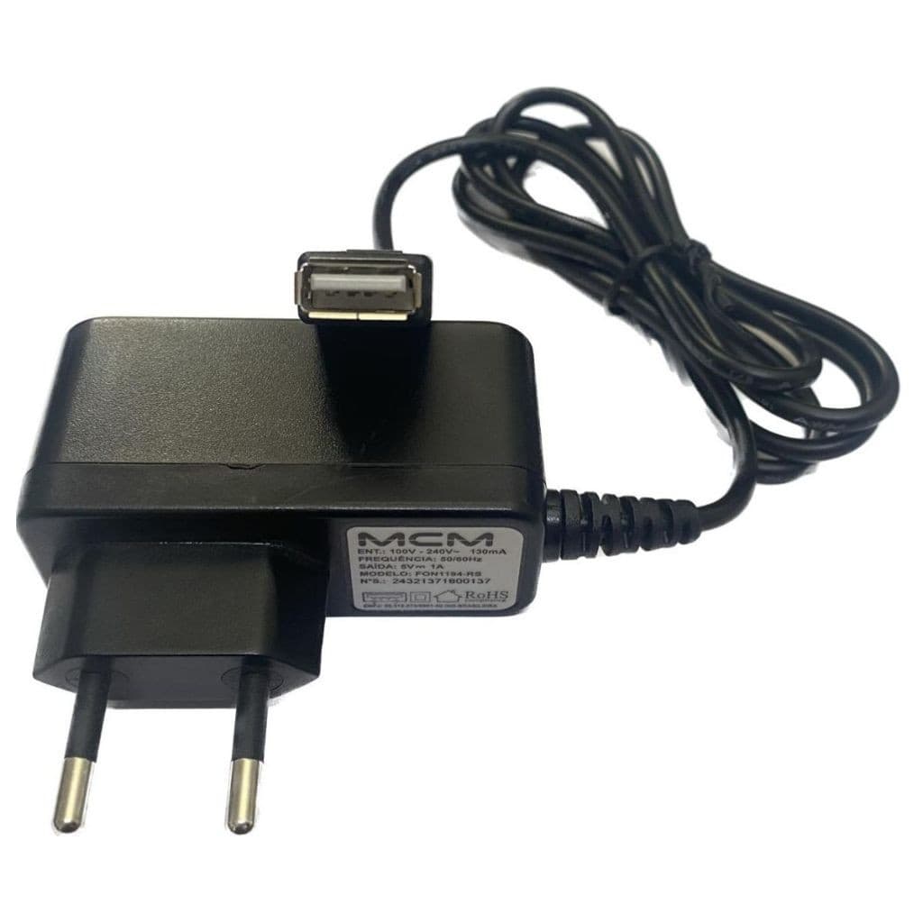 Fonte Carregador 5v 1a Saída Usb Fêmea | Extensor de USB | C-USB telefone rural aquario