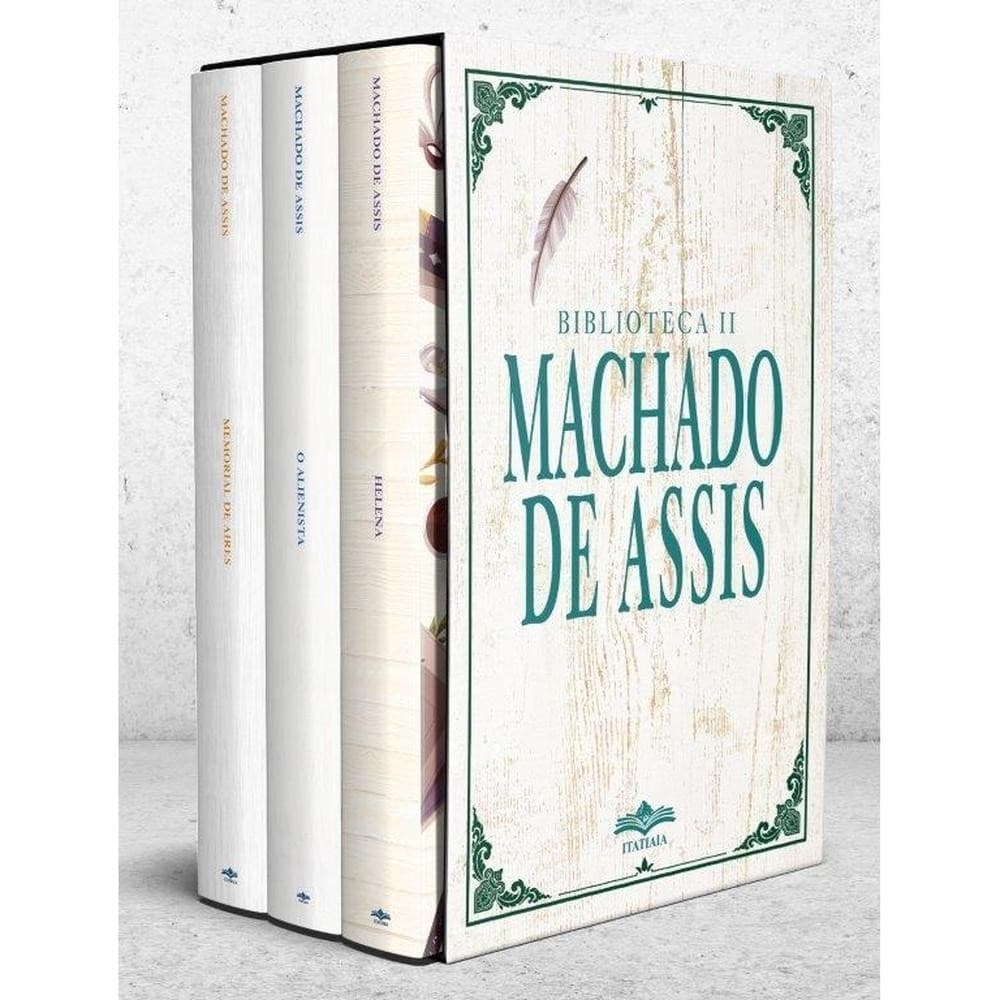 Biblioteca Machado de Assis Volume 02 - Box com 3 Livros