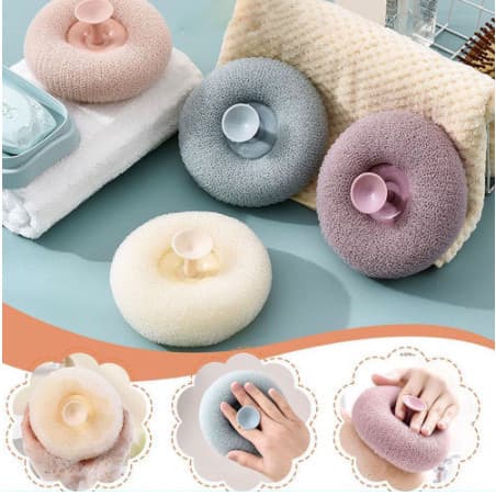 Bola De Banho Esponja Com Ventosa Para Esfoliação Corpo Todo