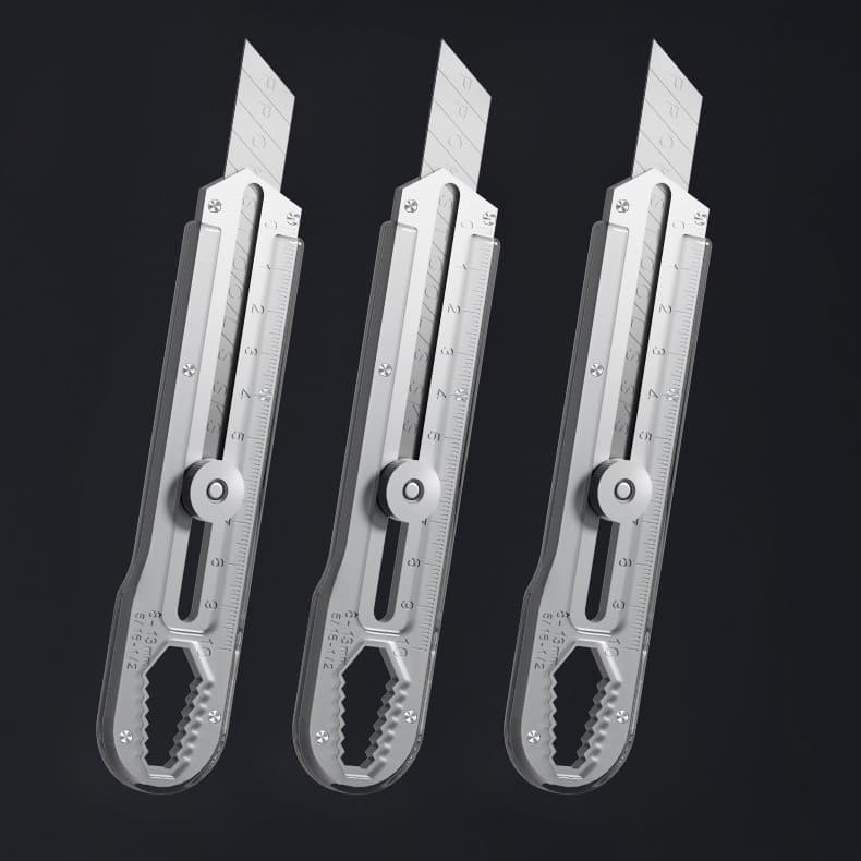 Estilete Profissional Com Trava Giratória 18mm + 10 Lâminas best