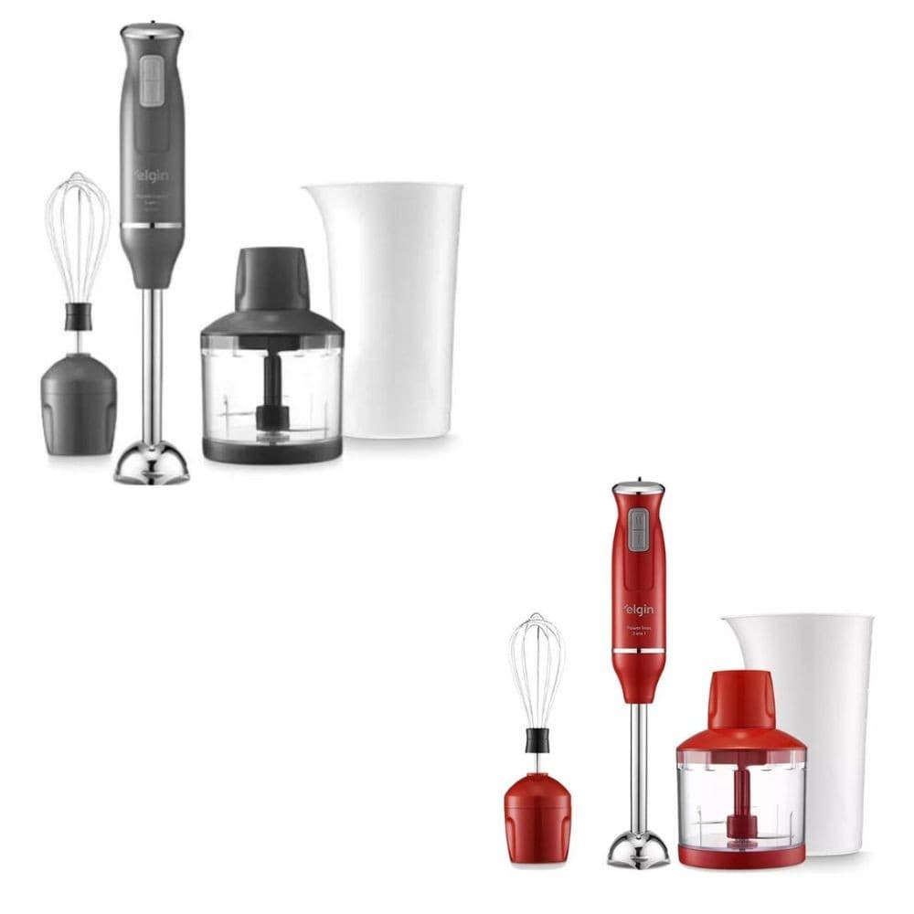 Mixer Power Inox Elgin 3 Em 1 600w