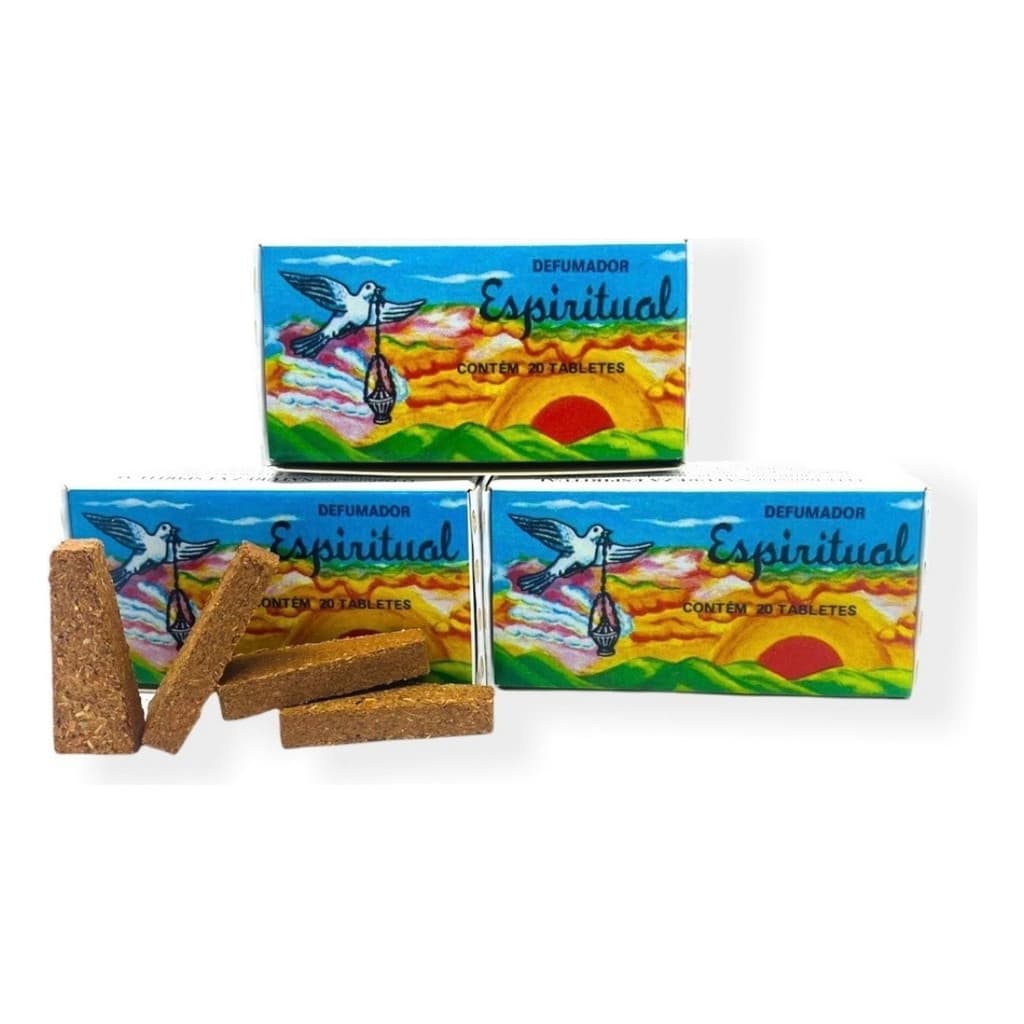 kit 3 Caixas Defumador incenso tijolinho Natureza Espiritual alta qualidade original aroma variado