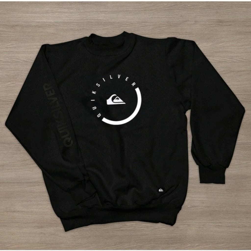 Blusa Moletom Gola Quiksilver Circulo Flanelado Careca Alta Qualidade Envios Rapidos