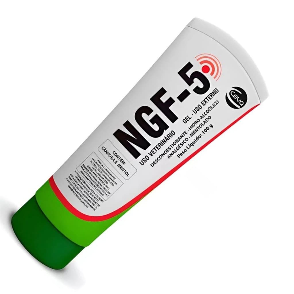 POMADA NGF-5 100g   DORES MUSCULARES EQUINOS BOVINOS SUINOS