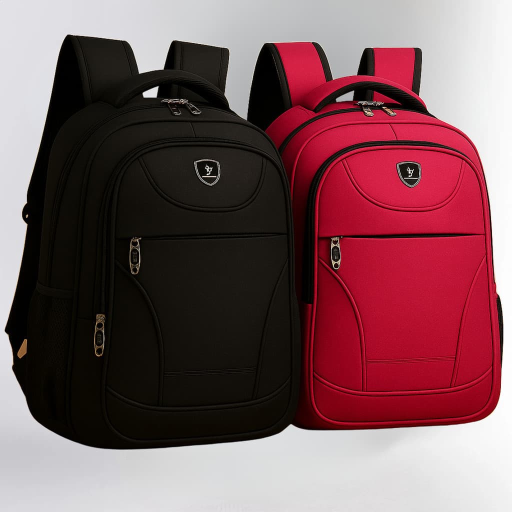 Kit 2 Mochila Masculina Impermeável Alça Forte Reforçada