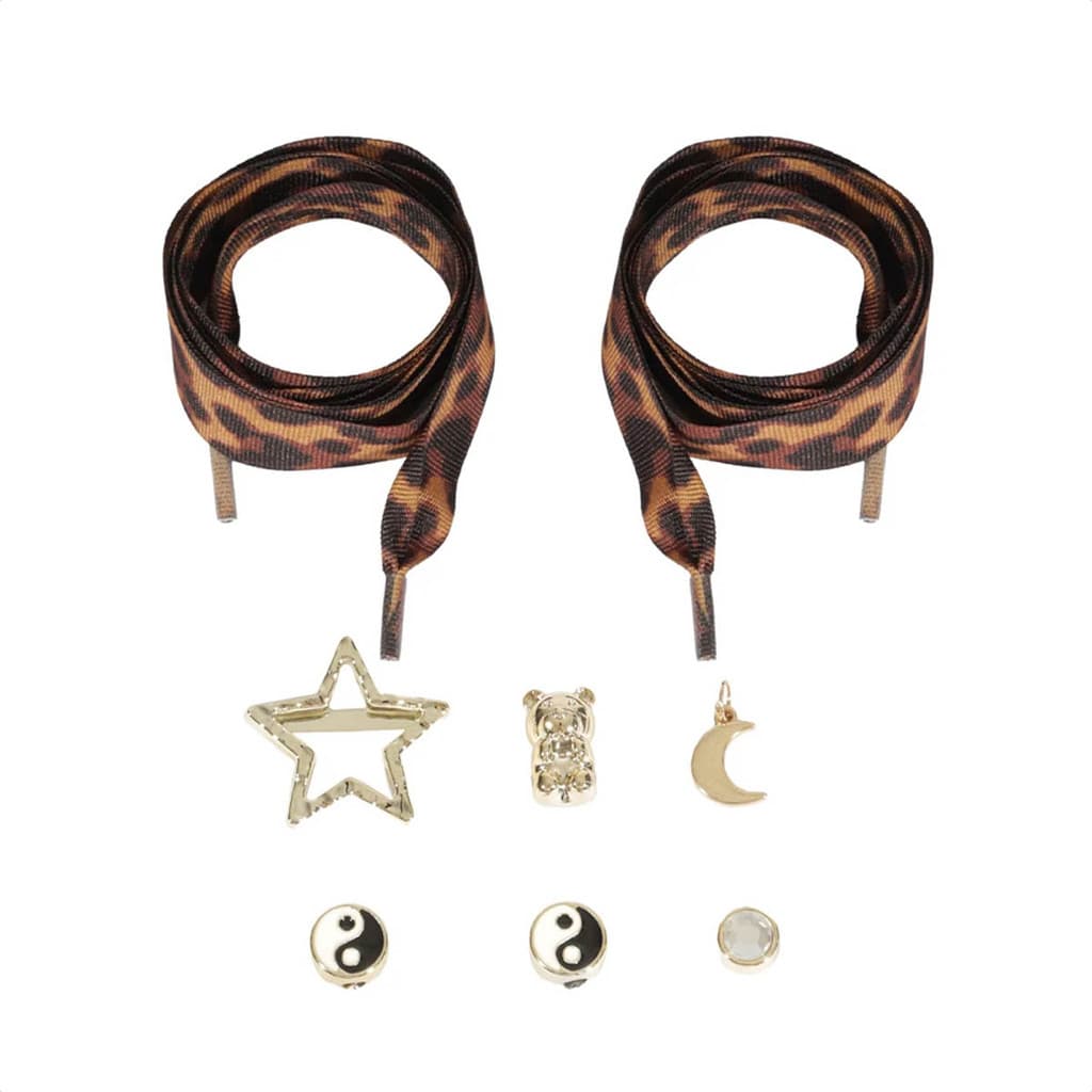 Kit Personalizável Anacapri Cadarço e Acessórios Marrom - Feminino Lançamento