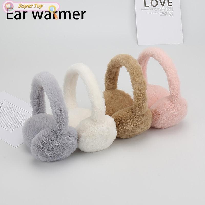 SUPERTOY 1Pc Macio Pelúcia Orelha Mais Quente Inverno Earmuffs Capa De Ouvido Ao Ar Livre Proteção Contra Frio Protetore