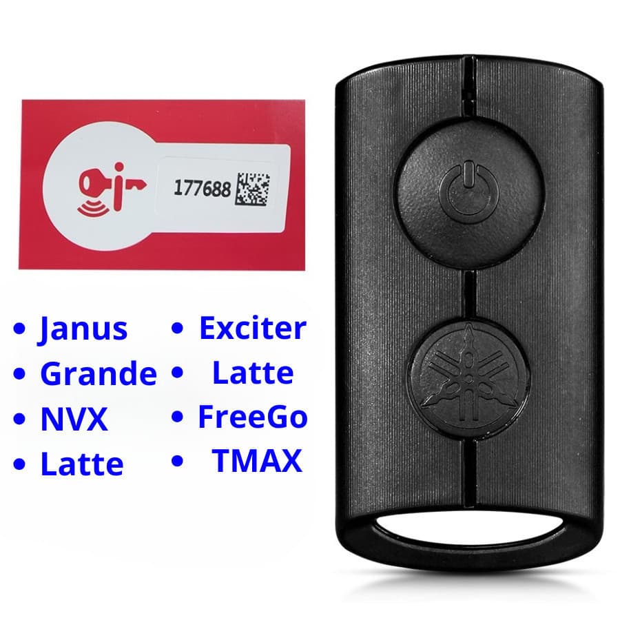 Para Yamaha NVX Xmax Neo Janus Latte Grande Freego Exciter Chave Remota v1/v3