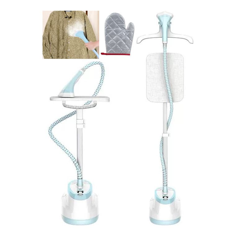 Passadeira a Vapor Vertical Bivolt - Suporte e Mangueira, Fácil de Armazenar para Casa