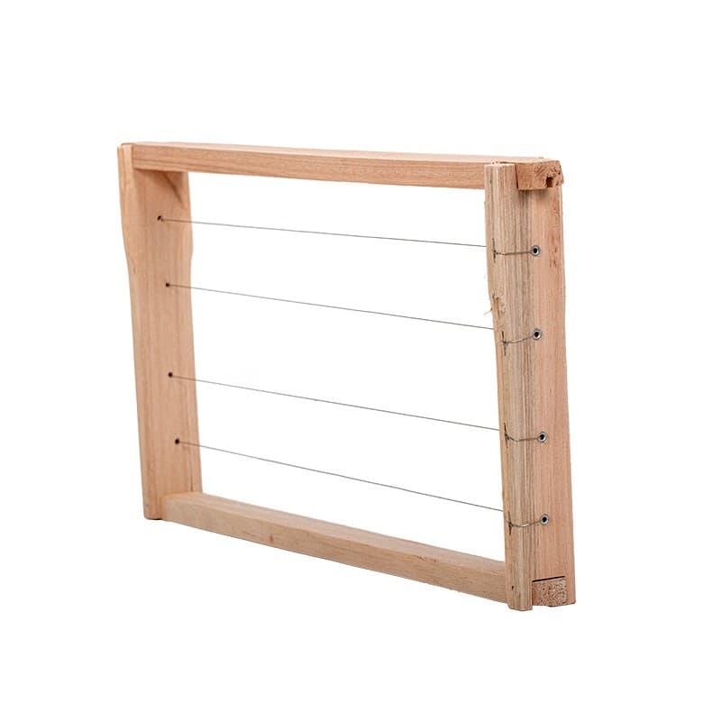 Quadro Caixilho Montado 23cm Para Caixa Ninho Langstroth 20 unidades Com Arame