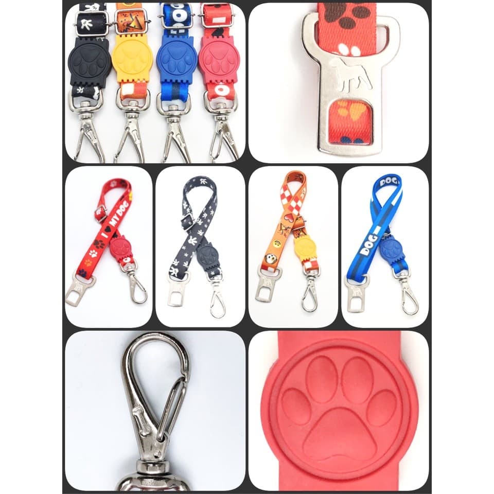 Cinto de Segurança Pet Regulável com Borrachinha para Carro ENVIO IMEDIATO