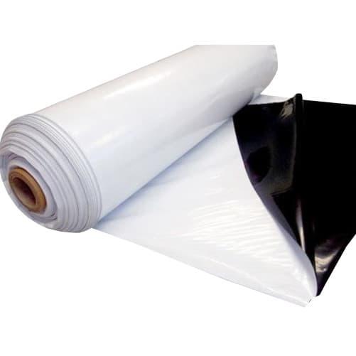 Lona Preta E Branca Dupla Face 200 Micras Silagem 3x6 / 6x3