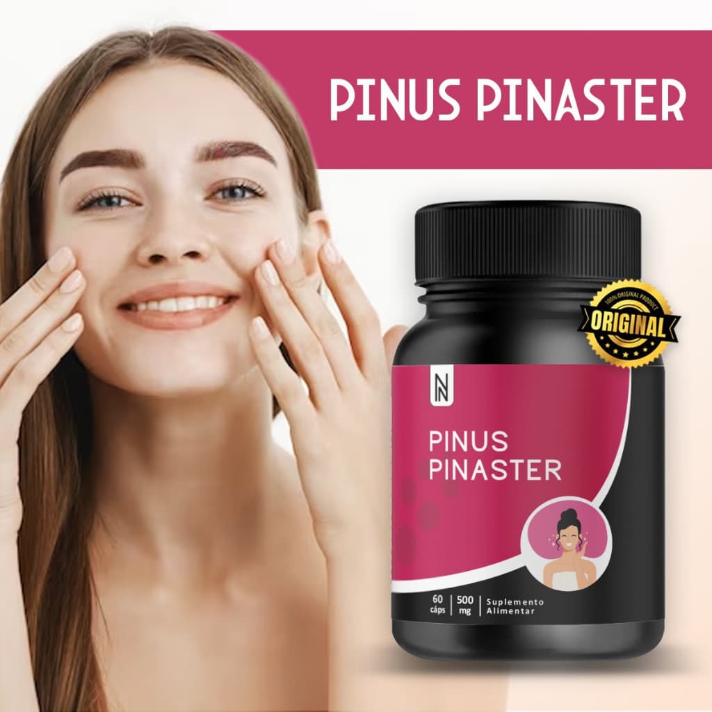 Pinus Pinaster Clareamento 60cáps 500mg Envio Imediato