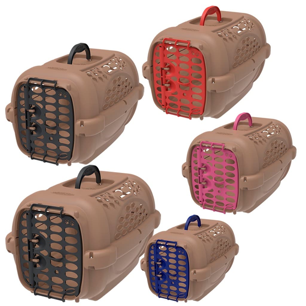 Caixa De Transporte Para Cachorro Gato Pet Panther Gold Nova 5 tamanhos