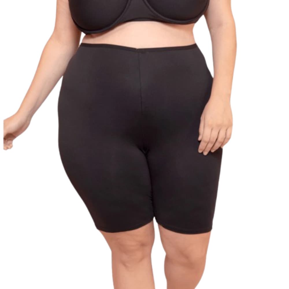 Short Feminino Plus Size Anagua Segunda Pele Usar De Baixo De Saia E Vestido Bermuda Não Marca