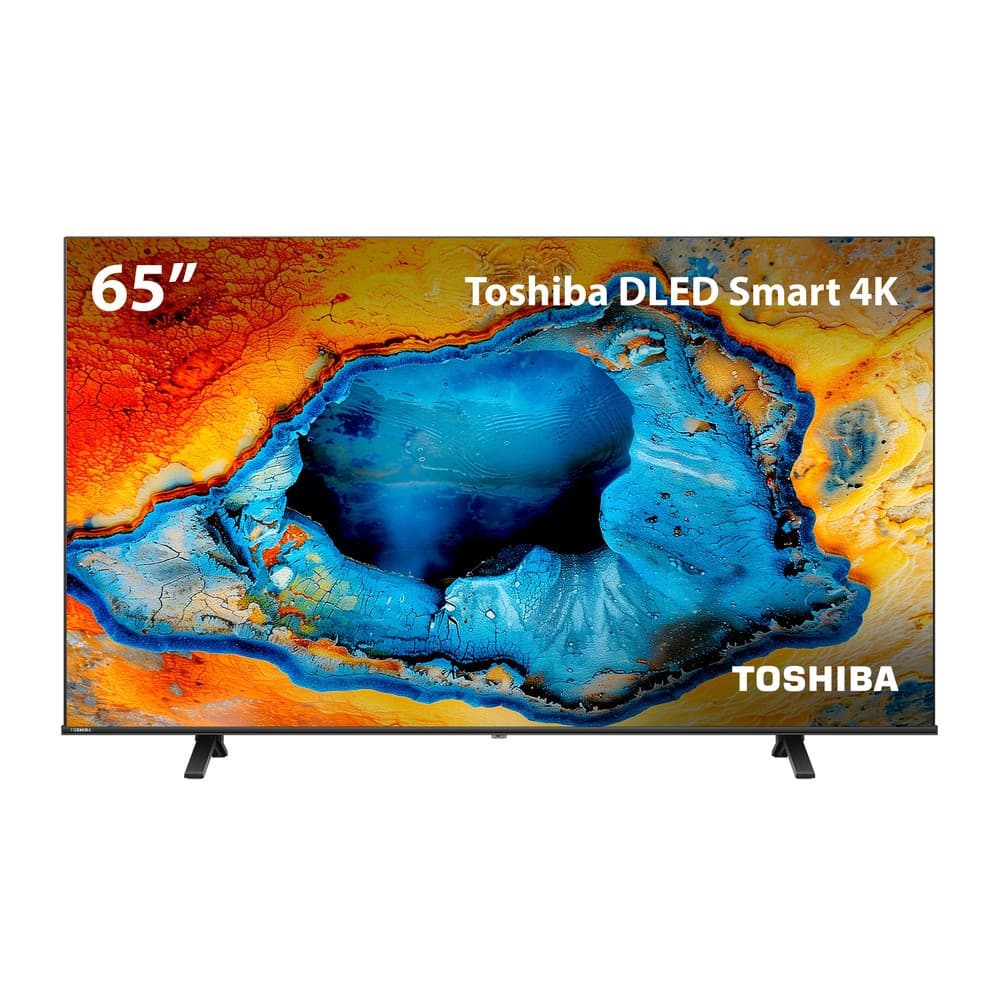 Smart TV DLED 65 4K Toshiba 65C350NS VIDAA 4HDMI 2USB Wi-Fi - TB032M