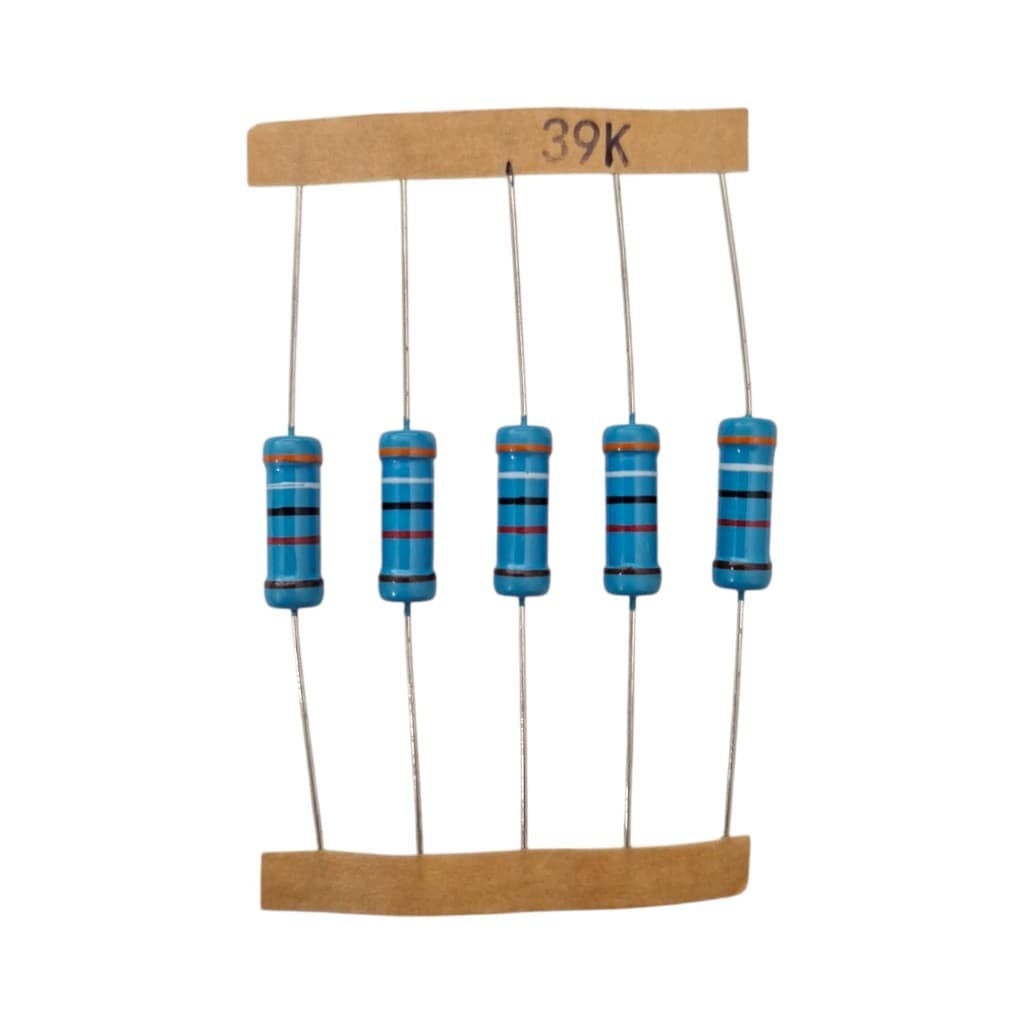 KIT 05 RESISTOR DE PRECISÃO 39K 1% 3W