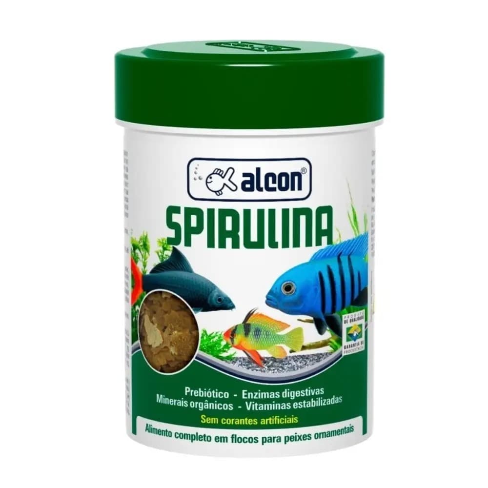 Alcon Gold Spirulina Alimento para Peixes Ornamentais