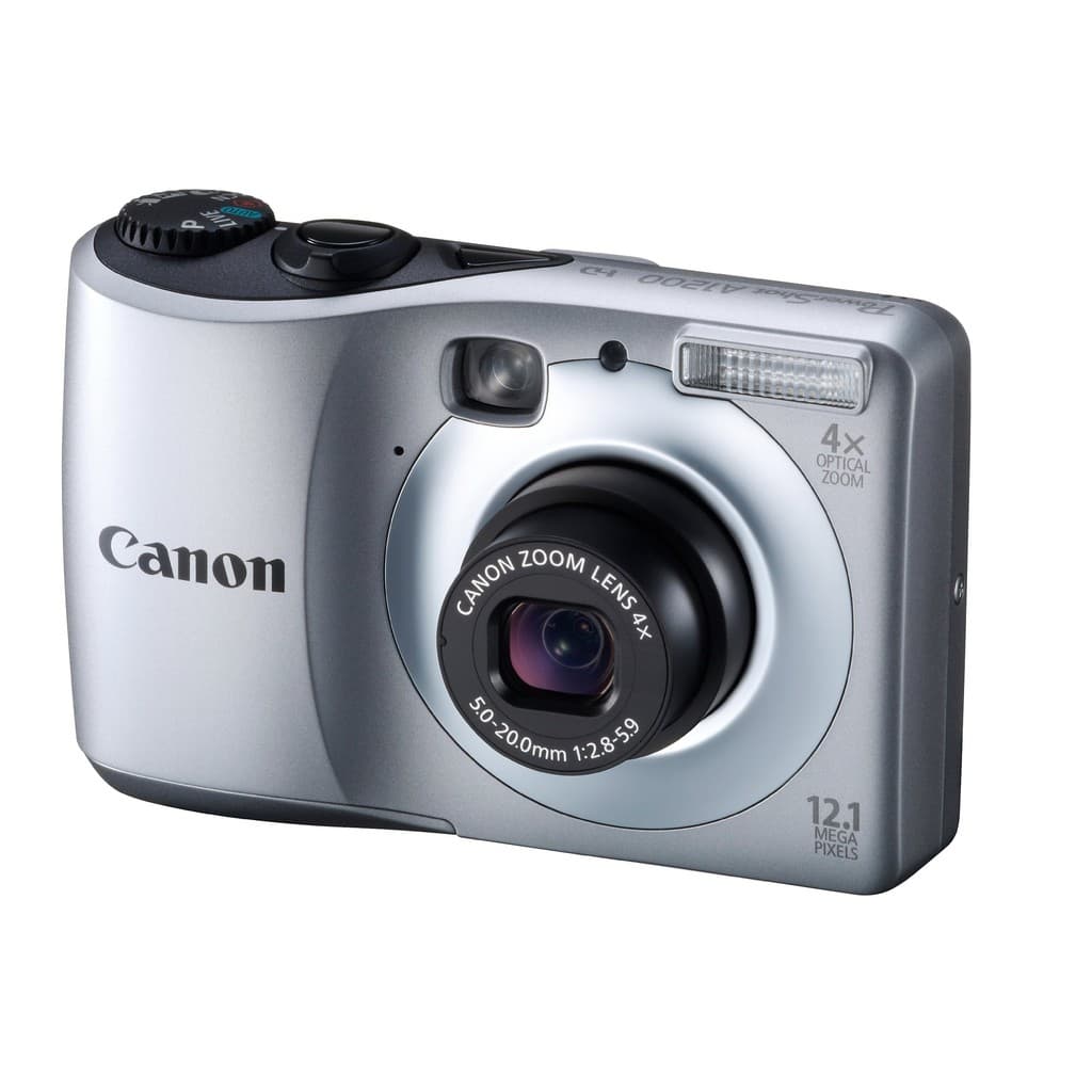 [USED][Direto do Japão]Canon câmera digital PowerShot A1200 prata PSA1200(SL)