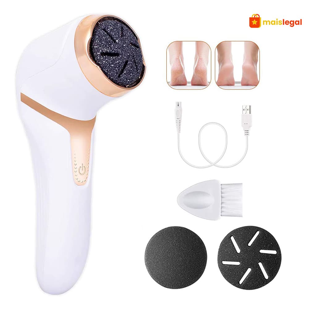 Motorzinho Para Lixar Calos, Gel Hidratante Anti-Rachaduras, Pedicures Profissional