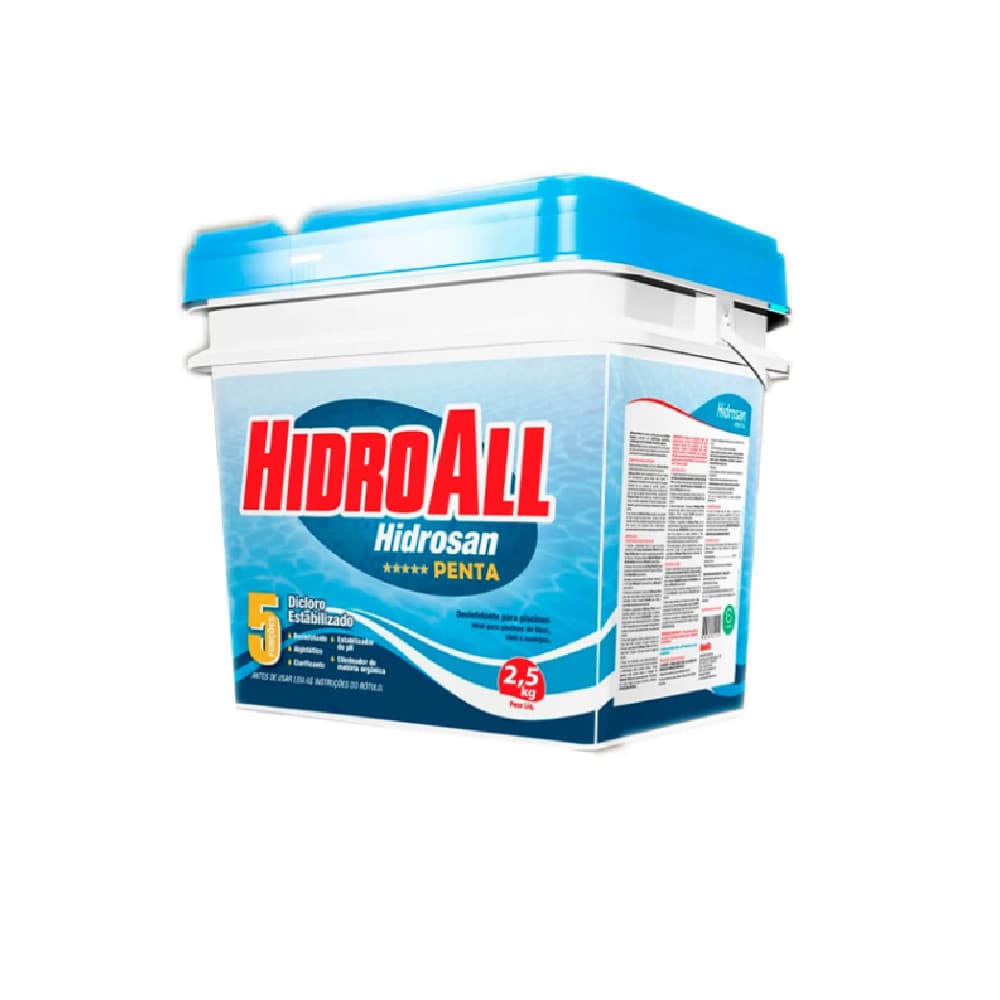 Produto Hidrosan Penta Multiação 5 Em 1 Hidroall Mini 2,5kg