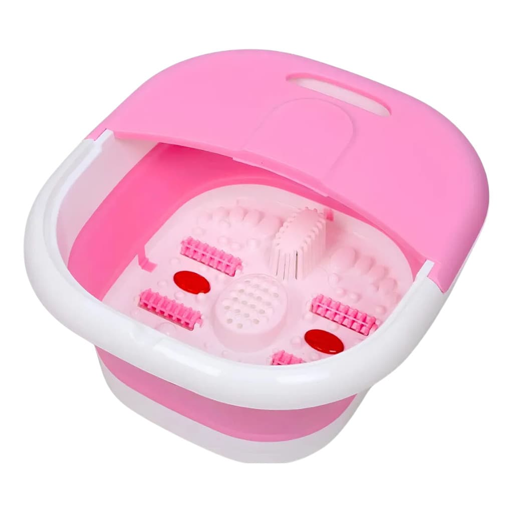 Hidromassageador Balde De Aguá E Aquecimento Manicure Bacia