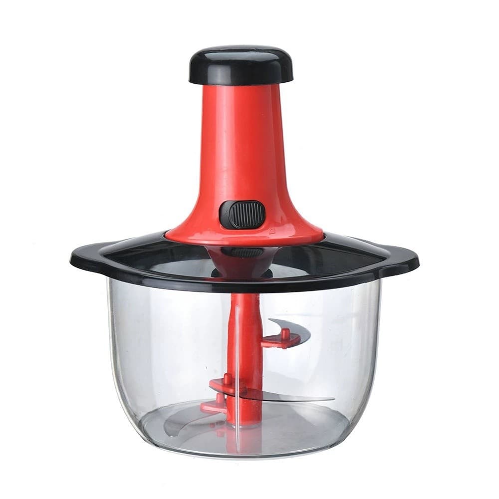 Processador de 1.5L com Três Lâminas e Trava de Segurança, Uso Manual