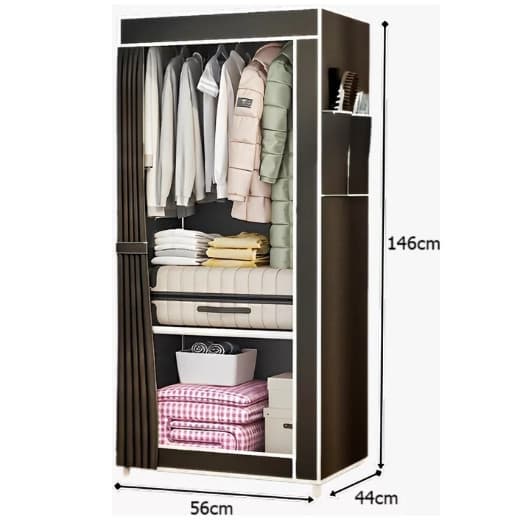 Guarda Roupa Dobrável Roupeiro Portátil Pequeno