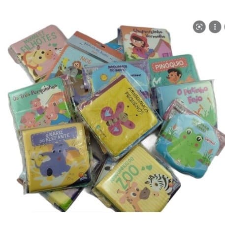 Livros de Banho Promocionais - Escolha 1 ou mais